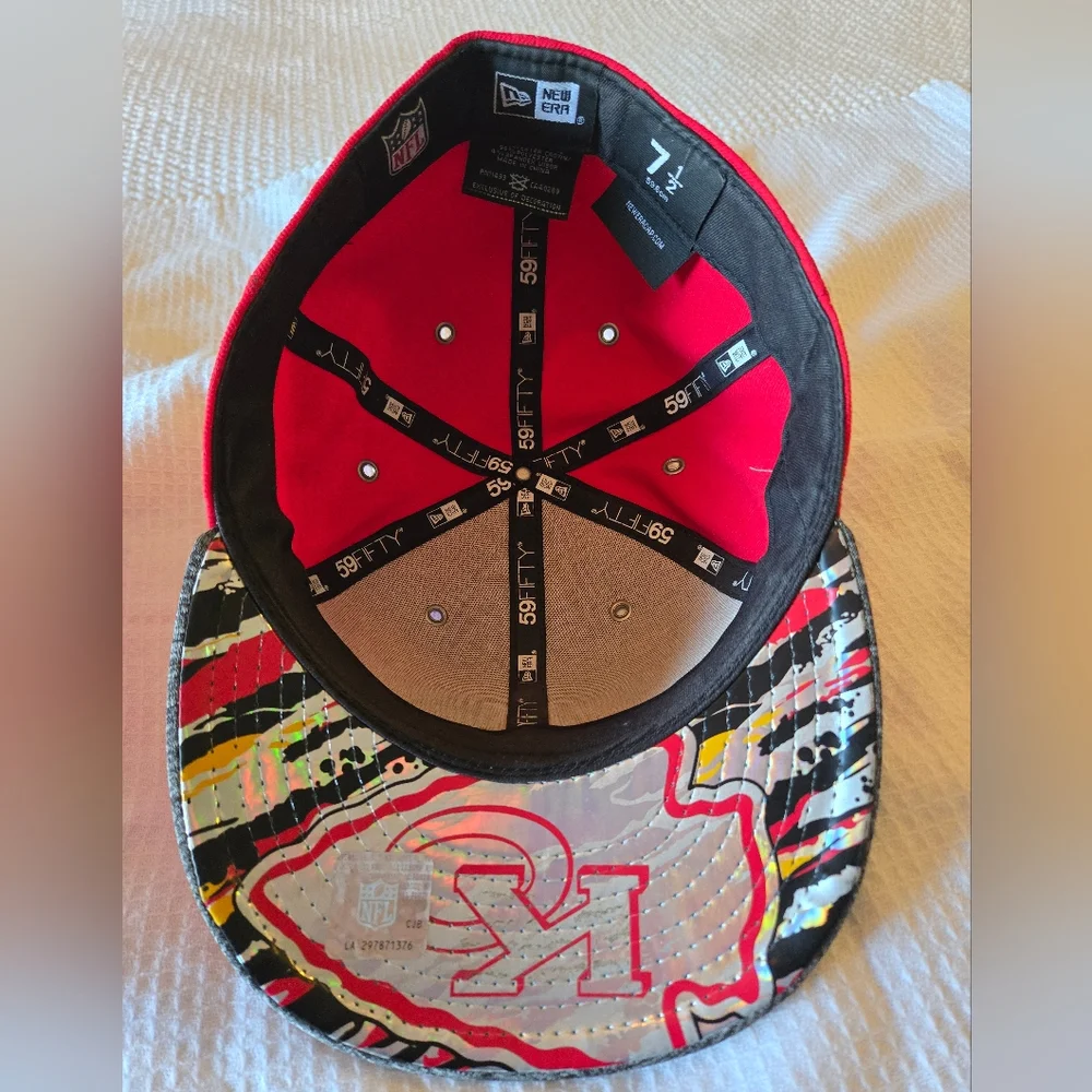 Kc chiefs new era fitted hat - Picture 5 of 11